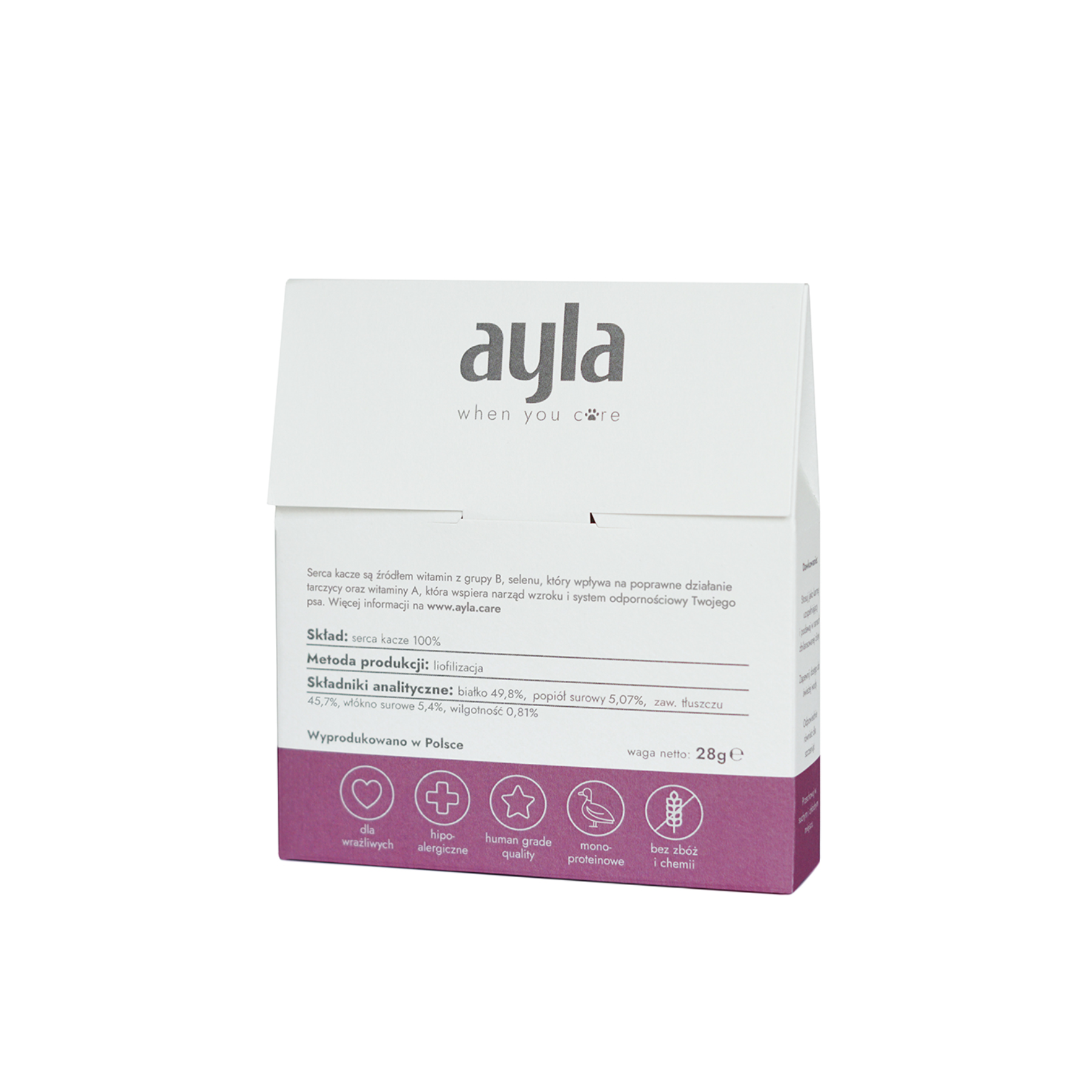 AYLA - LIOFILIZOWANE SERCA KACZE - obrazek 2